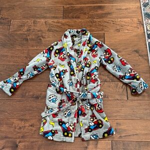 Kids Size 8 Mario Kart Robe - Flame Resistant